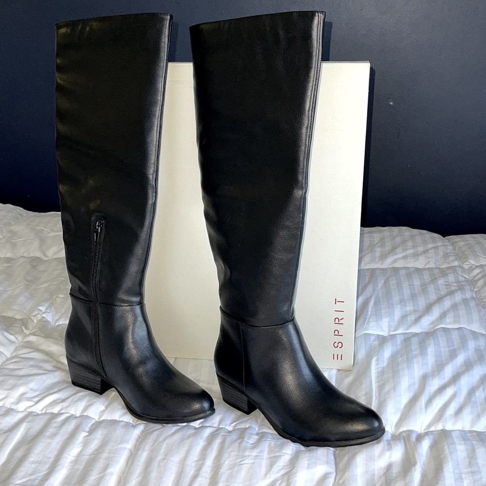 Esprit Treasure Faux Leather Dress Boots